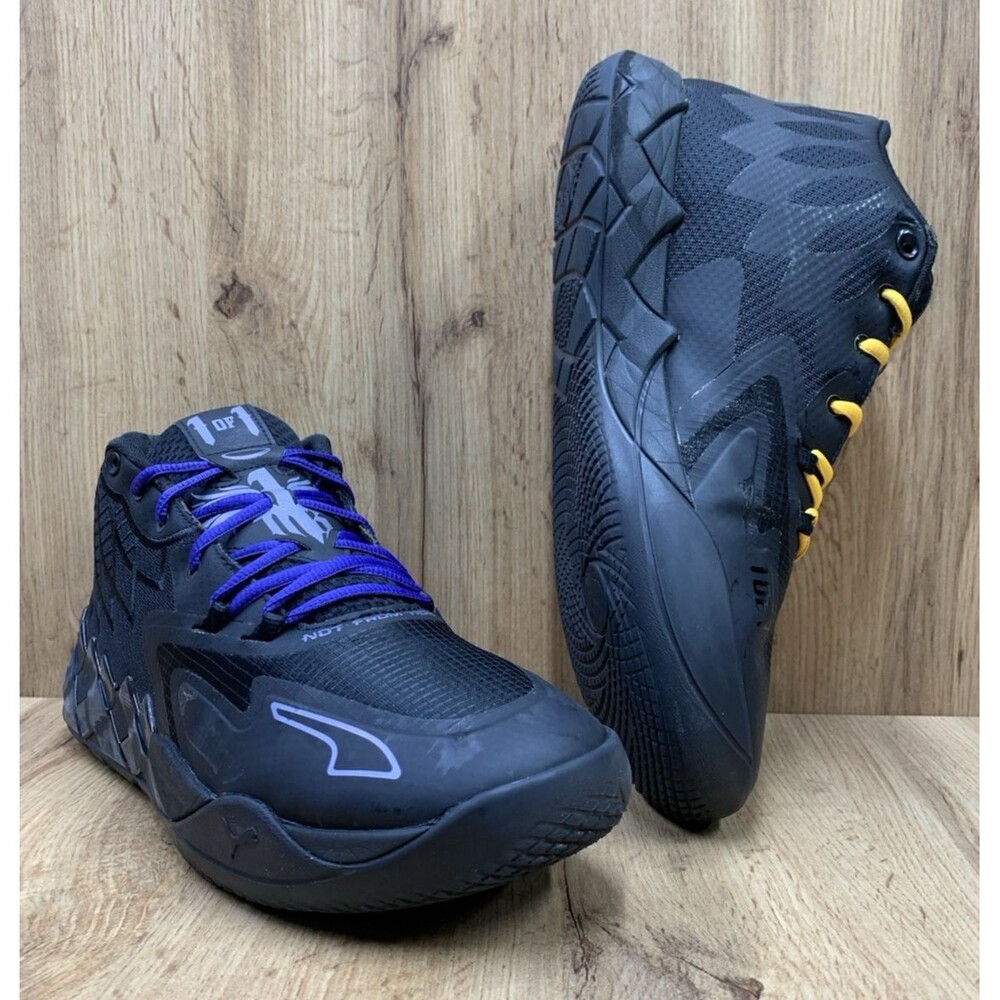 PUMA Mens MB.01 Iridescent Dreams 2022 Sneaker Shoes 376678-02 Black Size 12
